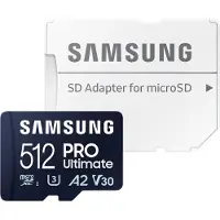 Samsung MB-MY512S, 512 GB, MicroSDXC, UHS-I, 200 MB/s, 130 MB/s, Class 3 (U3)