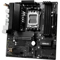 Asrock B850M Pro-A WiFi, AMD, Sockel AM5, AMD Ryzen 7000 Series, AMD Ryzen 8000 Series, AMD Ryzen 9000 Series, Sockel AM5, DDR5-SDRAM, 256 GB