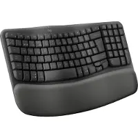 Logitech 920-012298, Volle Größe (100%), Kabellos, RF Wireless + Bluetooth, Membran Key Switch, QWERTY, Graphit