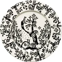 Iittala Essensteller Taika Schwarz 22 cm