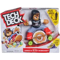 Tech Deck Sk8 Crew Shred n Blast Skateboard | 2 Stk