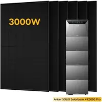 Anker SOLIX Solarbank 4 E5000 Pro, mit 6 x 500 Bifaziale Solarmodule, by Powerness - 25kWh / Pre-Sale Special: Gratis Smart Meter Gen 2 / Powerness Express (Lieferzeit: 5-14 Werktage)