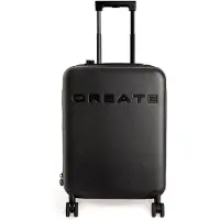 Create LUGGAGE STUDIO FOLDABLE - Faltbarer Hartschalen-Kabinenkoffer aus Polycarbonat mit TSA-Schloss und multidirektionalen Rollen