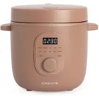 Create RICE COOKER STUDIO - Elektrischer Multifunktions-Reiskocher mit Dampfkorb