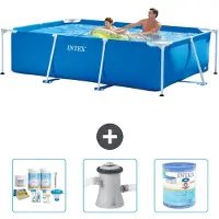Intex Rechteckiger Frame Pool - 260x160x65 cm - 4-teilig S30066