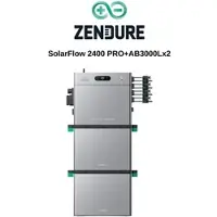 Zendure SolarFlow 2400 Pro Stromspeicher 2.4kWh - 2x AB3000L