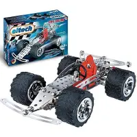 Eitech bausatz Rennwagen / Quad Stahl silber 180-teilig
