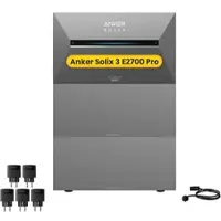 Anker SOLIX Solarbank 3 E2700 Pro All-in-One Speicher für Balkonkraftwerk, by Powerness - 8.1kWh / 5 x Smart Plug / Powerness Express (Lieferzeit: 5-14 Werktage)