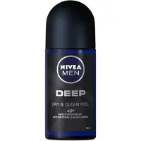 Nivea Men Deep Dry & Clean Feel Anti-Perspirant Roll-On 50 ml