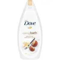 Dove Caring 450 ml Bath Sheaboter & Vanille Badcrème