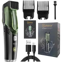 Hatteker Haarschneider mit Vakuumfunktion – 1–20 mm Längeneinstellung, IPX6 wasserdicht, USB-C Ladung, leise & präzise