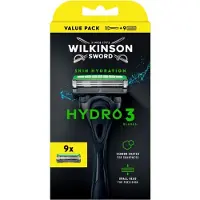 Wilkinson Sword Sword Hydro 3 Rasierer+ Patronen 9 Stü ck