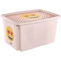 Keeeper Aufbewahrungsbox karolina "Emoji Hearts" 45 Liter