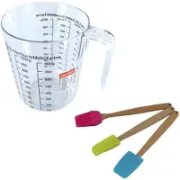 Zenker Set aus Messbecher und Zubehör für die Patisserie - - Smart Pastry