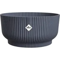 Elho Blumentopf Vibes Fold Bowl 25 cm Schwarz