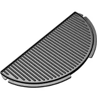 Big Green Egg Halbrunde Grillplatte aus Gusseisen grösse L