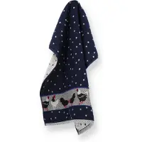 Bunzlau Castle Küchenhandtuch Chicken Dark Blue