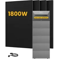 Anker SOLIX Solarbank 3 E2700 Pro, mit 4 x 455 Bifaziale Solarmodule, by Powerness - 16kWh / ohne Zubehör / Standardversand