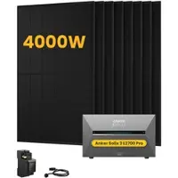 Anker Solix Balkonkraftwerk 4.000 Wp Mit Solarbank 3 E2700 Pro Mit Smart Meter