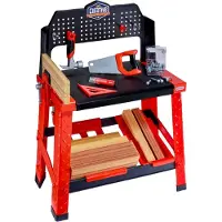 Little Tikes Spielwerkbank "Creative Construction - Werkbank", bunt, Rollenspielzeug, Kinder, Kunststoff, Spielwerkbank, mit Zubehör