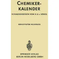 Springer Chemiker-Kalender