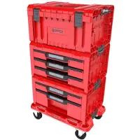 Qbrick System PRIME RED Ultra HD Set 2 Werkzeugkoffer‑Set