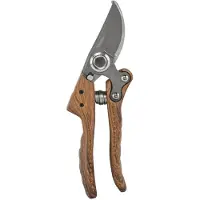 Bradas Gartenschere Bypass SK5 25mm Rosenschere für Äste Sträucher Handsekator Astschere präzise Sicherheitsverriegelung WOOD KT-V1080