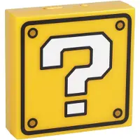 Paladone Mario Lampe Fragezeichenblock Von Super 19 Cm Gelb Gelb One Size