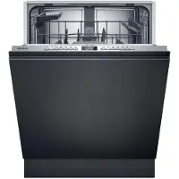 Siemens iQ300 SN73HX03UE, Voll integriert, Standardgröße (60 cm), Edelstahl, Tasten, höher, Korb & Schublade