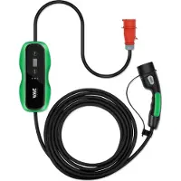 Wave EV 3-Phase Electric Car Charger, 11 kW, 3 x 16 A, Type 2, 5 m, black
