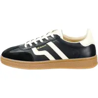 Gant Sneaker "Sneaker Cuzima", Damen, Gr. 38, schwarz, Obermaterial: 100% Rindsleder Leather cow. Futter: 100% Rindsleder Leather cow. 100% Gummi rubber., Schuhe Sneaker