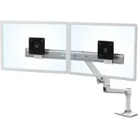 Ergotron Direkt-Schreibtischarm LX Dual, f. 2 Monitore, m. Tischklemme, bis 10 kg