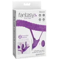 Pipedream Fantasy For Her - tragbarer Vibrator mit integriertem G-Punkt (lila)