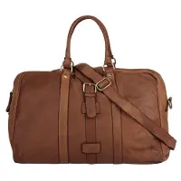 Forty Reisetasche echt Leder, Made in Italy