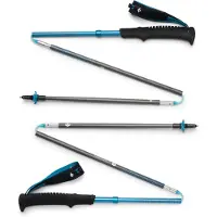 Black Diamond - Distance Carbon Z Poles - Trailrunning Stöcke Gr 125 cm desert sky