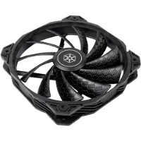 Silverstone SST-SF160B - Shark Force Computer Case Cooling Fan 160mm, Fluid-Dynamic-Bearing, black