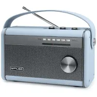 Muse M-098 VB - Kofferradio M-098 VB, blau