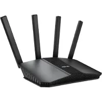 Asus RT-BE55, Wi-Fi 7 (802.11be), Dual-Band (2,4 GHz/5 GHz), Ethernet/LAN, Schwarz, Tabletop-Router