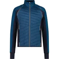 CMP Unlimitech Primaloft Hybrid Herren Jacke mit abnehmbaren Ärmeln blau 52