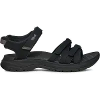 Teva Tirra Sport Women - Damen Sandale, Größe:38 (US 7), Farbe:black/black