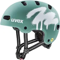 Uvex kid 4 style MIPS spray sage green matt | 55-58.
