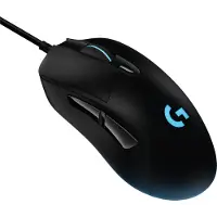 Logitech G G403 HERO, rechts, Optisch, USB Typ-A, 25600 DPI, 1 ms, Schwarz