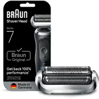 Braun - Series 7 Electric Shaver - ORIGINAL Replacement Head, 74S - Silver