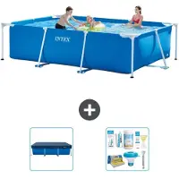 Intex Rechteckiger Frame Pool - 300x200x75 cm - 3-teilig S22349