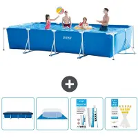 Intex Rechteckiger Frame Pool - 450x220x84 cm - 5-teilig S22359