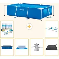 Intex Rechteckiger Frame Pool - 260x160x65 cm - 7-teilig SCB97