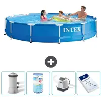Intex Frame Pool Rund - 366x76 cm - 5-teilig S31742