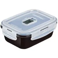 Luminarc Black Box Active rechteckig 82cl mit Deckel - 6 Stück