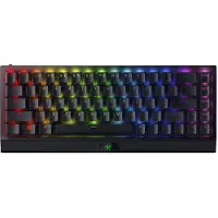 Razer | BlackWidow V3 Mini HyperSpeed | Mechanical Gaming Keyboard | Wireless | RGB LED light | NORD | Bluetooth | Black | Yellow Switch | Wireless connection
