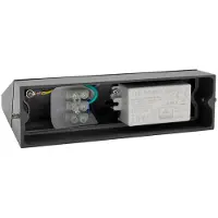 LumenXL Schwenkbare Außenwandlampe Argento - Anthrazit mit integrierter LED